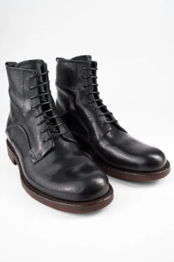 Untamedstreet Shop -Untamedstreet Shop EYTON imperial black military boots leather made in italy untamed street SIDE00792 5368621d a464 43b3 a429 a13a05141e25