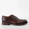 EYTON Raw-timber Derby Shoes.