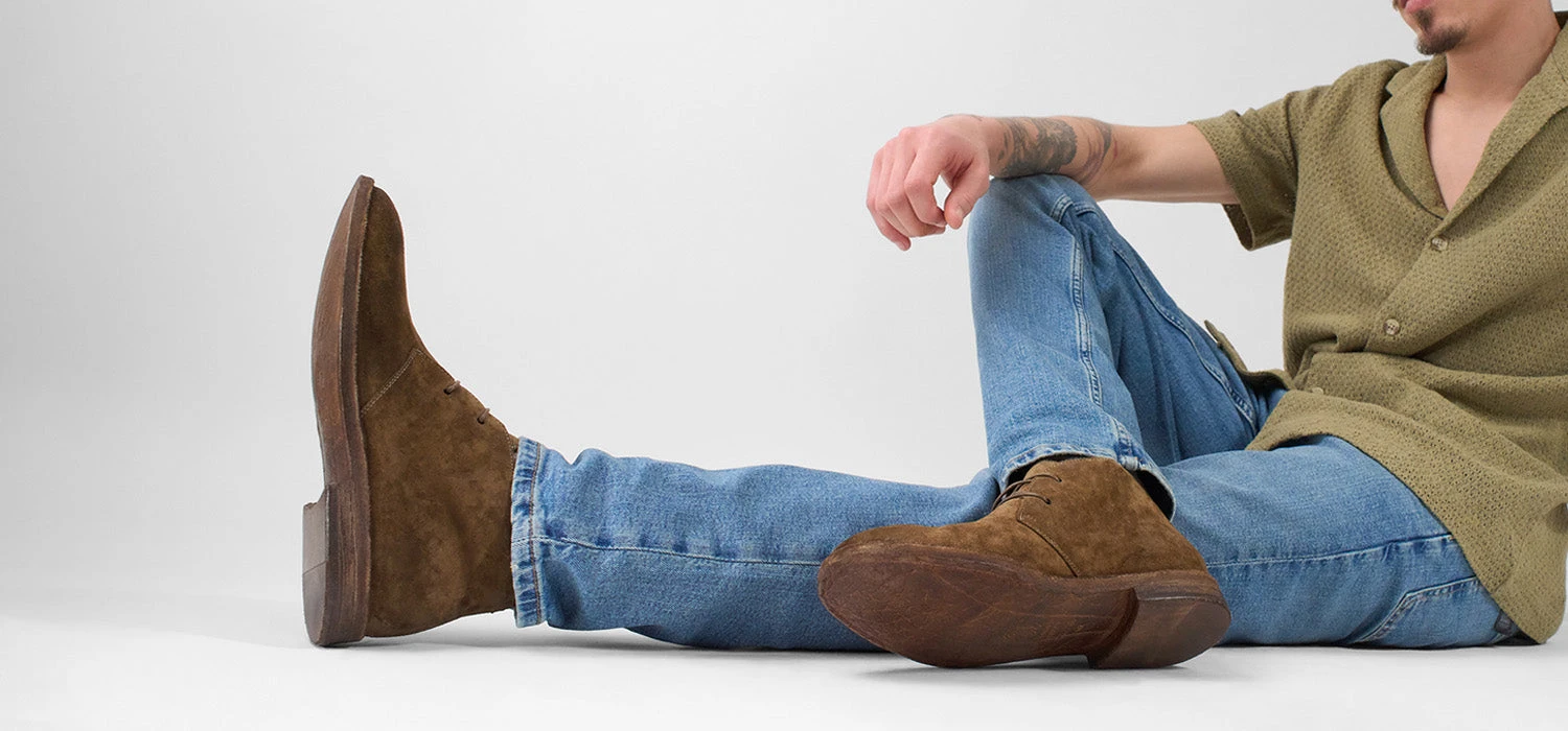 HAVEN Barley-brown Suede Chukka Boots. 16 HAVEN Barley-brown Suede Chukka Boots. - Image 16
