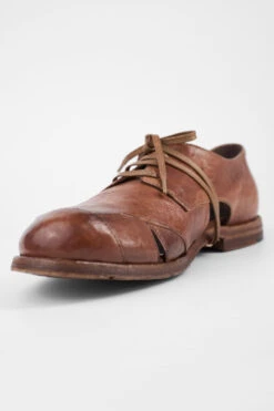 HARPER Rich-tan Breezy Derby Shoes. -Untamedstreet Shop HARPERtan brownderbyshoeMACRO W 09796