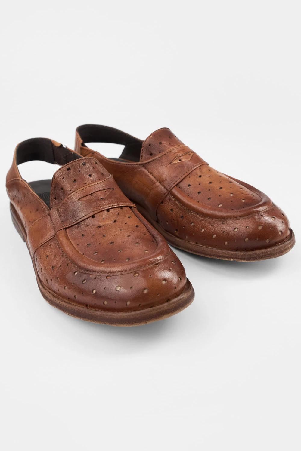 HARPER Rich-tan Slingback Loafers. 7 HARPER Rich-tan Slingback Loafers. - Image 7