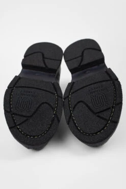 HARVEY Rugged-black Tip-laced Shoes. -Untamedstreet Shop HARVEYblacktip lacedshoeMACRO 09558