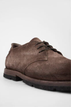 HARVEY Toasted-brown Suede Derby Shoes. 19 HARVEY Toasted-brown Suede Derby Shoes. -Untamedstreet Shop HARVEYtoasted brownsuedederbyshoeMACRO 09640