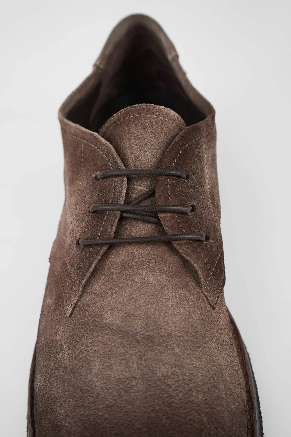 HARVEY Toasted-brown Suede Derby Shoes. 10 HARVEY Toasted-brown Suede Derby Shoes. - Image 10
