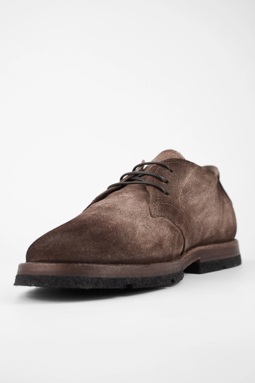 HARVEY Toasted-brown Suede Derby Shoes. 12 HARVEY Toasted-brown Suede Derby Shoes. - Image 12