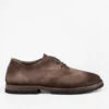 HARVEY Toasted-brown Suede Derby Shoes.