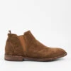 HAVEN Barley-brown Suede Low Chelsea Boots.