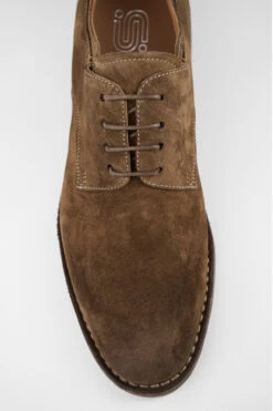 HAVEN Barley-brown Suede Derby Shoes. -Untamedstreet Shop HAVENbarley brownsuedederbyshoeMACRO 09637
