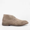 HAVEN Linen-grey Suede Chukka Boots.