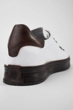 HAYES White-coco Welted Sneakers. -Untamedstreet Shop HAYESwhite brownweltedsneakerMACROSSNK 08650