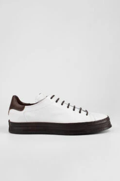 HAYES White-coco Welted Sneakers.