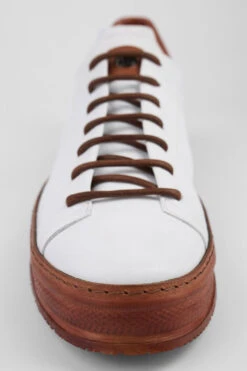 HAYES White-copper Welted Sneakers. -Untamedstreet Shop HAYESwhite terraweltedsneakerMACROSNK 08672