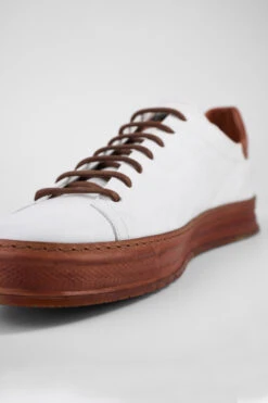 HAYES White-copper Welted Sneakers. -Untamedstreet Shop HAYESwhite terraweltedsneakerMACROSNK 08686