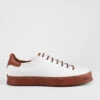 HAYES White-copper Welted Sneakers.