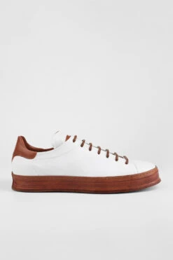 HAYES White-copper Welted Sneakers.