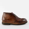 BROMPTON Rich-brown Chukka Boots.