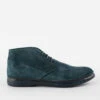 HAMPTON Mercury-blue Suede Chukka Boots.