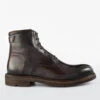 LENNOX Rich-cocoa Military Boots.