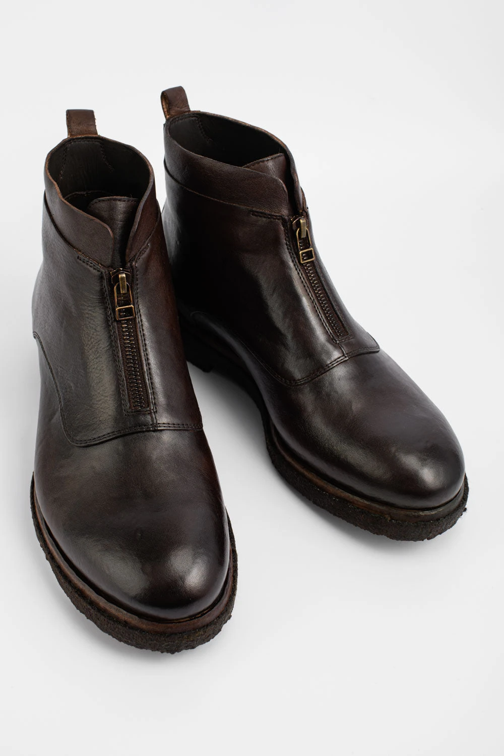 BROMPTON Dark-cocoa Ankle Boots. 2 BROMPTON Dark-cocoa Ankle Boots. - Image 2