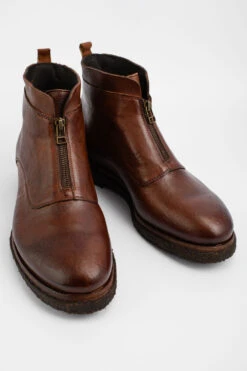 BROMPTON Rusty-brown Ankle Boots. -Untamedstreet Shop IMG 02102copy df5679de f985 4328 9732 742dd8e94d52
