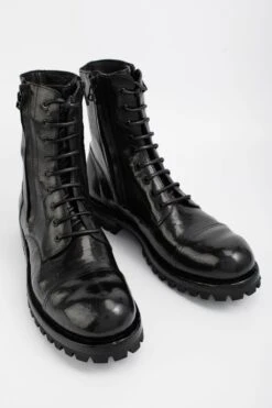 CAMDEN Tar-black Double-zip Military Boots. -Untamedstreet Shop IMG 02121copy 6c661a75 6ec0 4cdf 918e d9514ee5b8bd