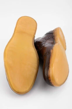 HAMPTON Rich-umber Brogue Chukka Boots. -Untamedstreet Shop IMG 02301