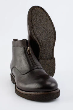 BROMPTON Dark-cocoa Ankle Boots. 19 BROMPTON Dark-cocoa Ankle Boots. -Untamedstreet Shop IMG 02365