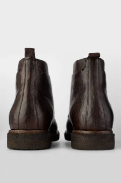 BROMPTON Dark-cocoa Ankle Boots. 23 BROMPTON Dark-cocoa Ankle Boots. -Untamedstreet Shop IMG 02572