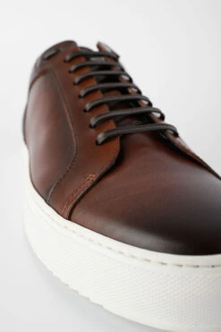 SOHO Cocoa-brown Patina Sneakers. -Untamedstreet Shop IMG 02771
