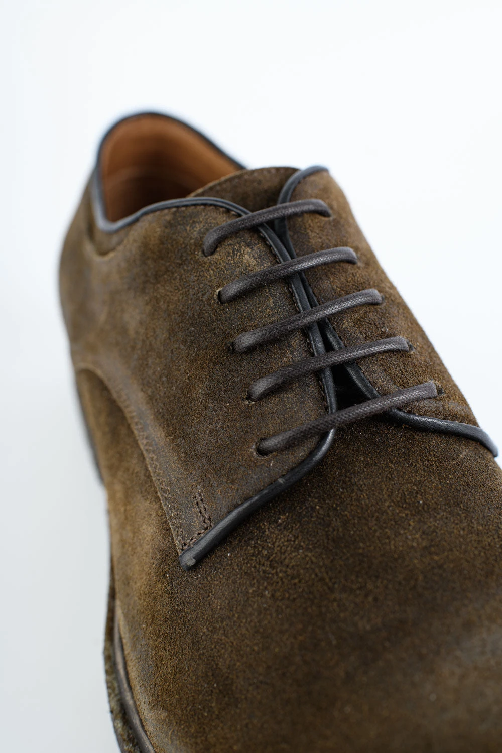BROMPTON Tundra-brown Suede Derby Shoes. 7 BROMPTON Tundra-brown Suede Derby Shoes. - Image 7