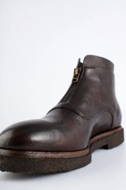 BROMPTON Dark-cocoa Ankle Boots. 22 BROMPTON Dark-cocoa Ankle Boots. -Untamedstreet Shop IMG 03249