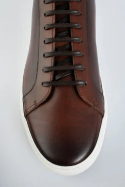 SOHO Cocoa-brown Patina Sneakers. -Untamedstreet Shop IMG 03260