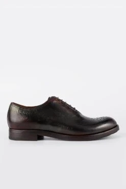 ASTON Charcoal-ember Oxford Shoes.