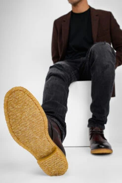 KINGSLEY Chestnut Patina Chukka Boots. -Untamedstreet Shop IMG 04500