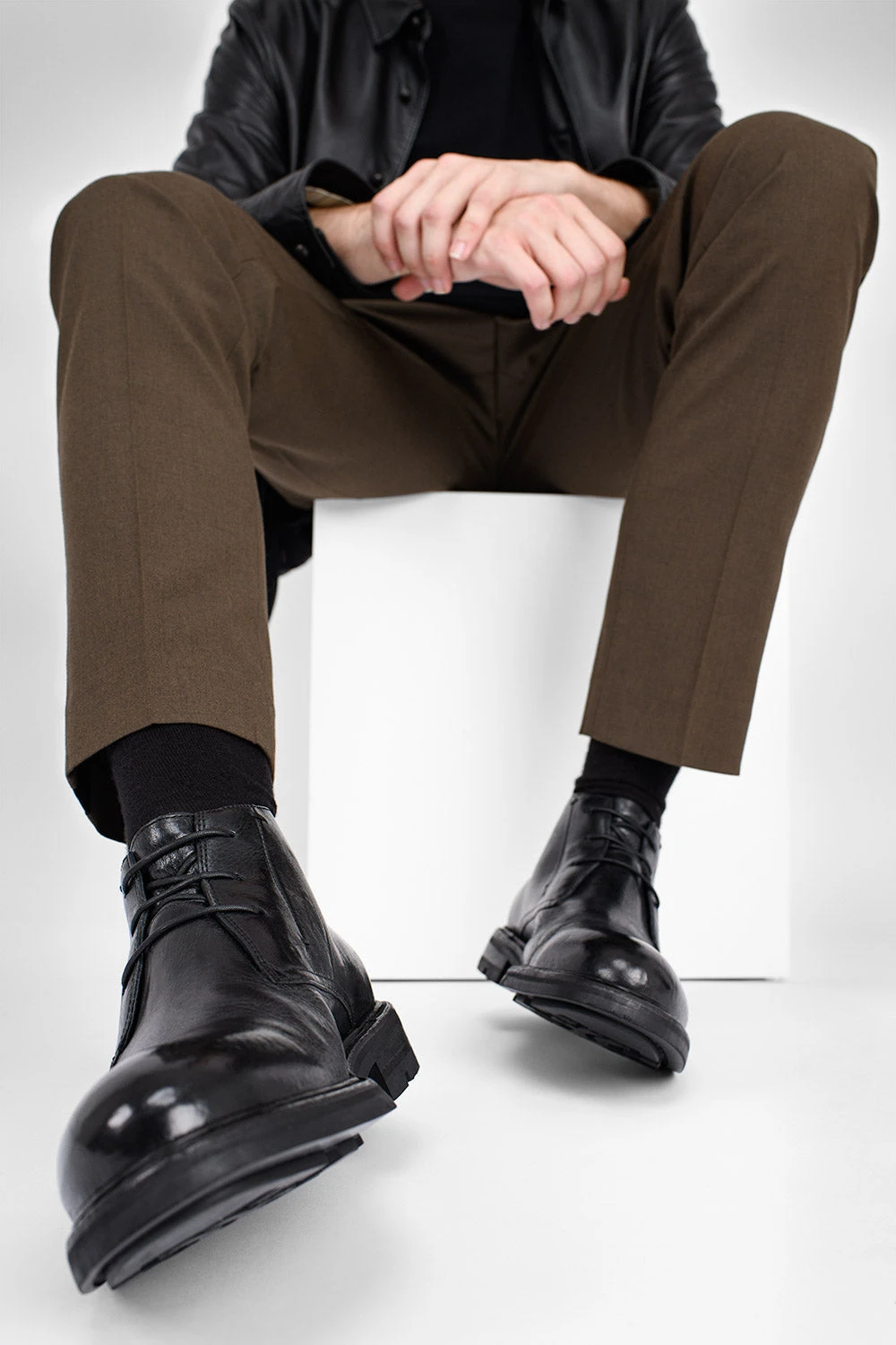 LENNOX Urban-black Chukka Boots. 8 LENNOX Urban-black Chukka Boots. - Image 8