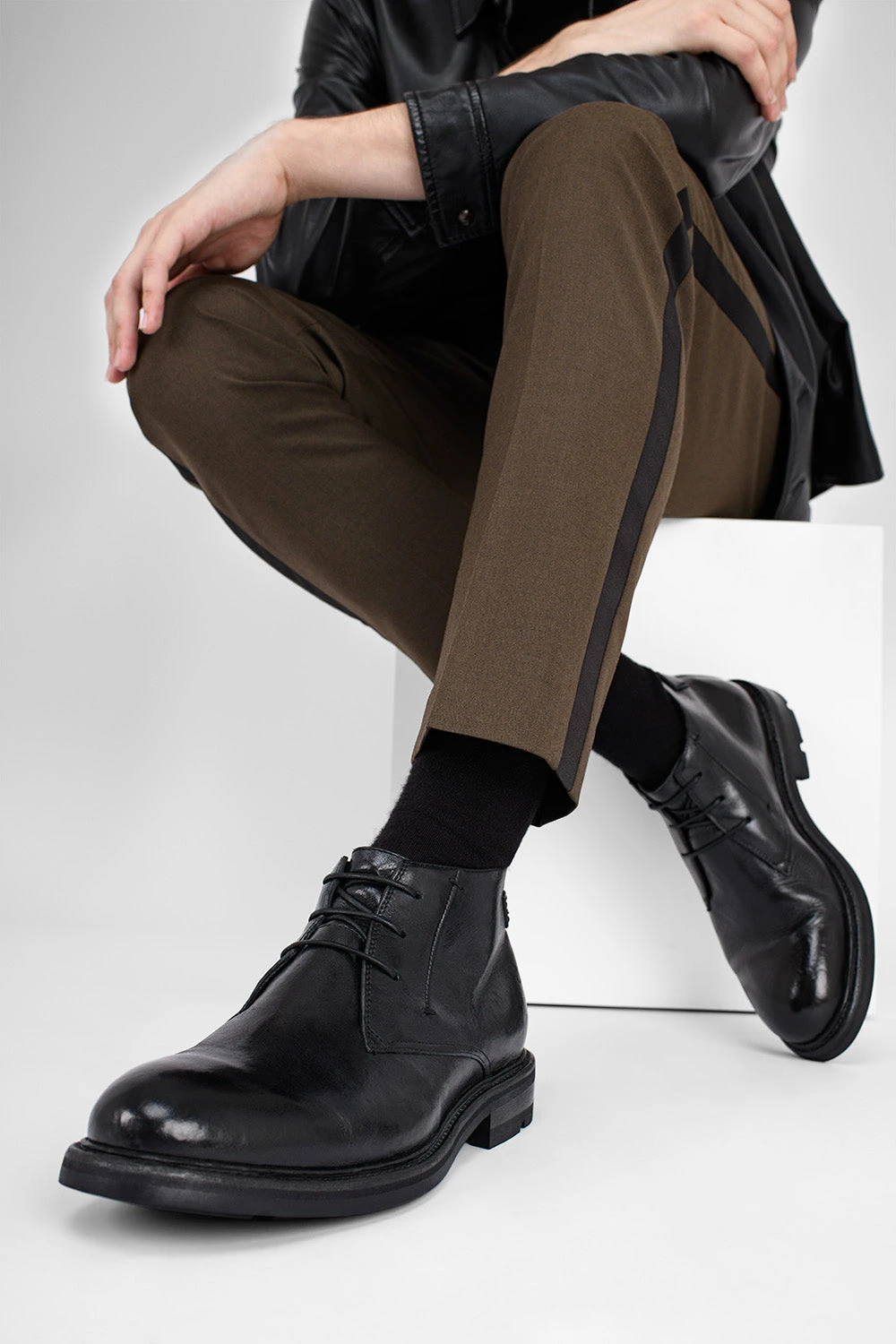 LENNOX Urban-black Chukka Boots. 10 LENNOX Urban-black Chukka Boots. - Image 10