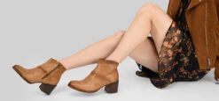 CAROE Honey-tan Ankle Boots. -Untamedstreet Shop IMG 04809 f1fb52c6 52ea 4cc4 96cb 974b7912116f