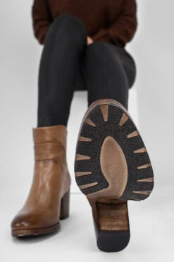 ASTON Mocha-brown Ankle Boots. -Untamedstreet Shop IMG 04836