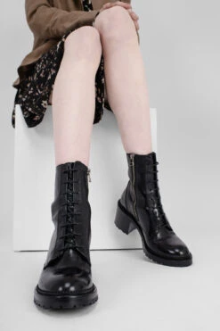 REGENT Tar-black Lace Up Boots. 33 REGENT Tar-black Lace Up Boots. -Untamedstreet Shop IMG 04882