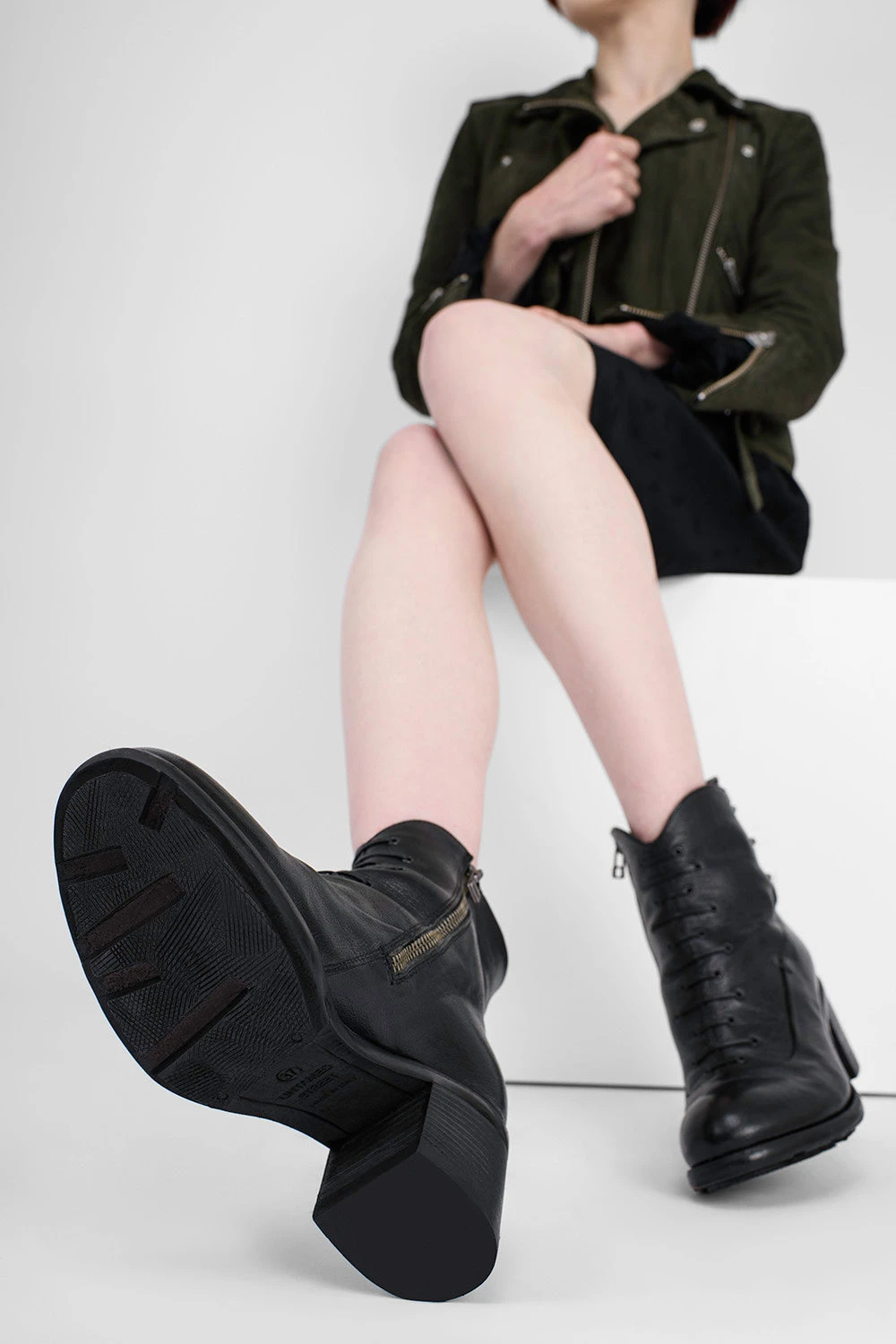 RILEY Urban-black Vintage Ankle Boots. 4 RILEY Urban-black Vintage Ankle Boots. - Image 4