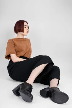 BERKELEY Charcoal-black Mid Heel Shoes. 25 BERKELEY Charcoal-black Mid Heel Shoes. -Untamedstreet Shop IMG 05146 94b097e7 e07a 4afd a6da e27443b917e7