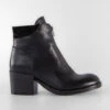 BERKELEY Charcoal-black Ankle Boots.