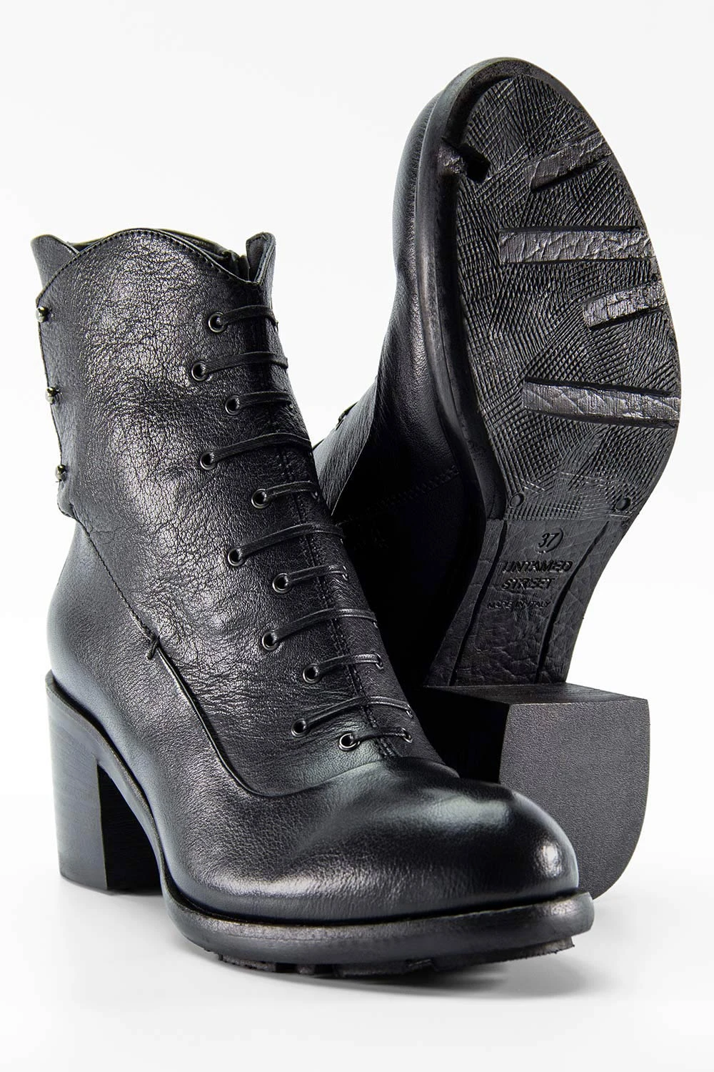 RILEY Urban-black Vintage Ankle Boots. 6 RILEY Urban-black Vintage Ankle Boots. - Image 6