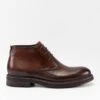LENNOX Rich-brown Chukka Boots.