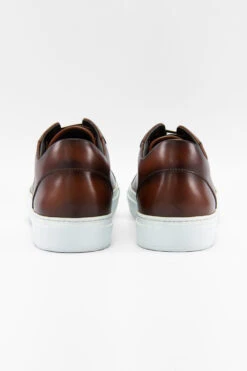 SOHO Cocoa-brown Patina Sneakers. -Untamedstreet Shop IMG 3983