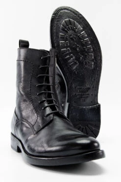 SLOANE Urban-black Commando Boots. -Untamedstreet Shop IMG 4072