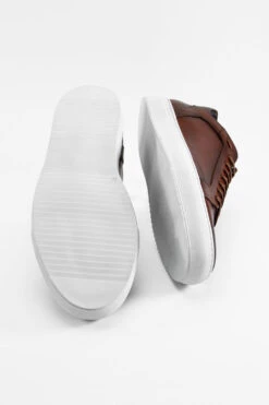 SOHO Cocoa-brown Patina Sneakers. -Untamedstreet Shop IMG 4263