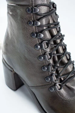 MADISON Ice-grey Lace Up Boots. -Untamedstreet Shop IMG 4639 nologo