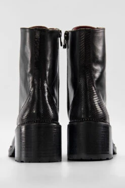 REGENT Royal-black Lace Up Boots. -Untamedstreet Shop IMG 5094