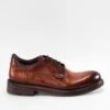 LENNOX Light-brandy Derby Shoes.